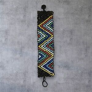 Vintage Handcrafted Beaded Colorful Bracelet